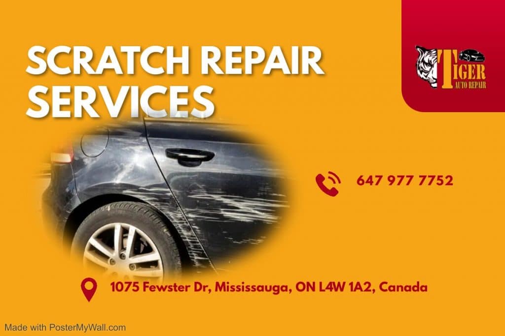 auto scratch repair in Mississauga